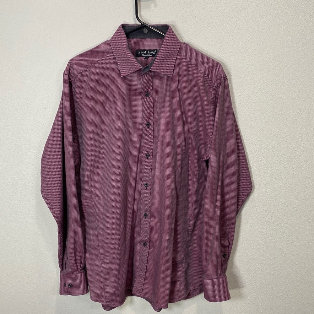 Jared Lang dress shirt‎ red